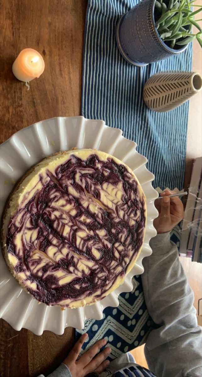 cheesecake (I might be taking too much credit from my sister)